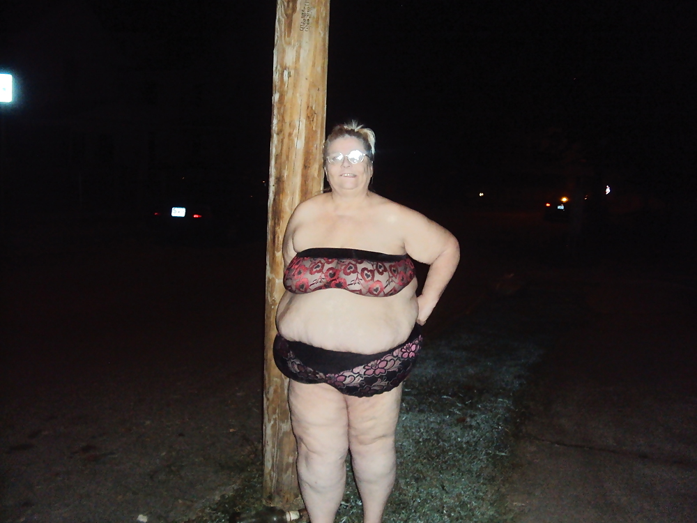 Out side at nite  #7554600