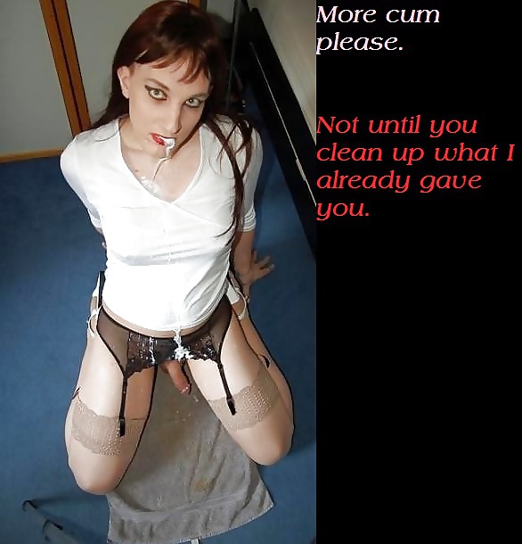 Cuckold, Sissy, and Shemale Captions of my own (2) #9373824
