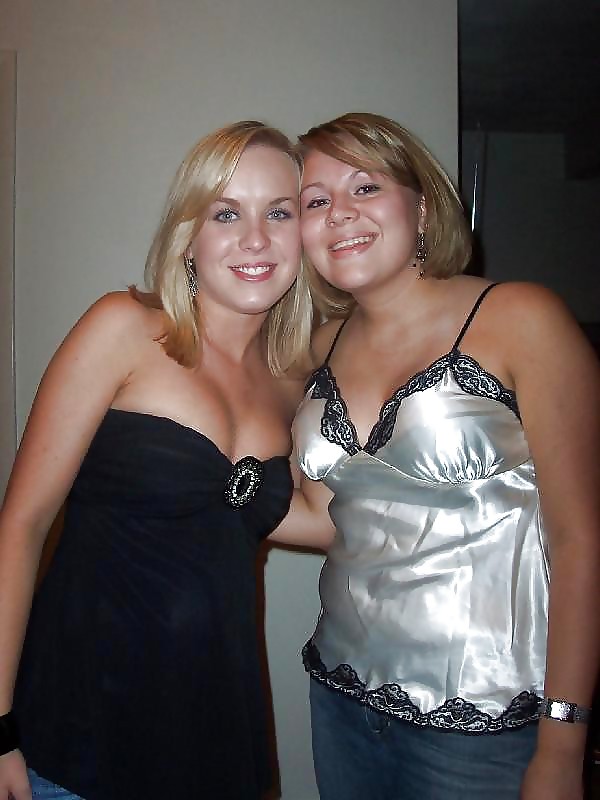 2 or more girls in various Satin clothing #17179084