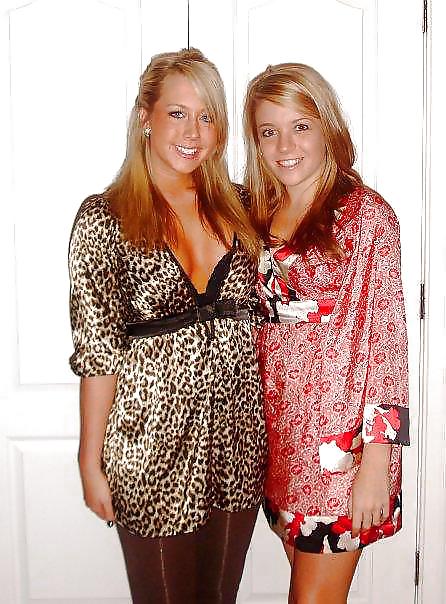 2 or more girls in various Satin clothing #17179144