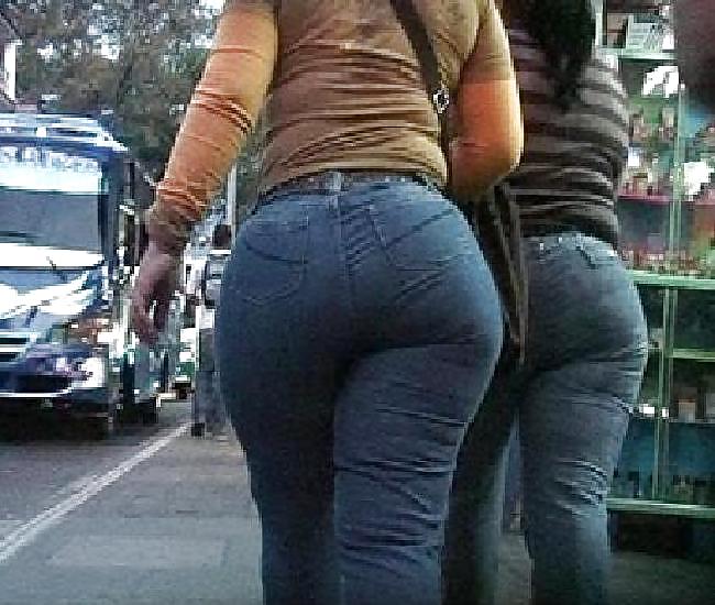 Cándido, spandex, jeans tihgt, culos de los pantalones
 #3216813