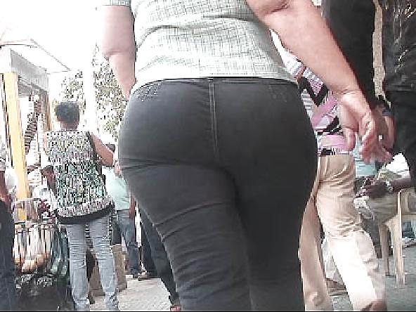 Candid, spandex, tihgt jeans, trouser asses #3216845