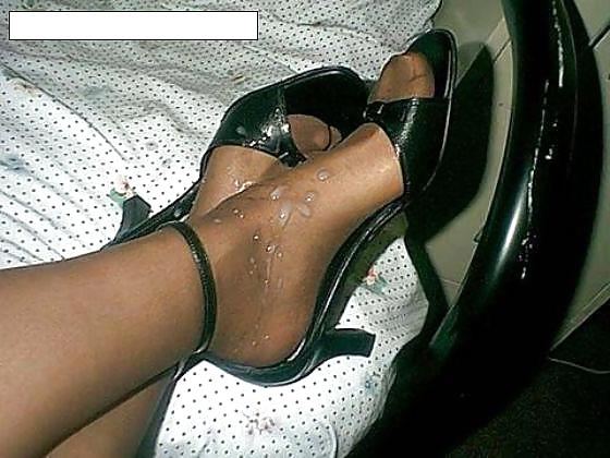 Cum on my sexy toes #9567335