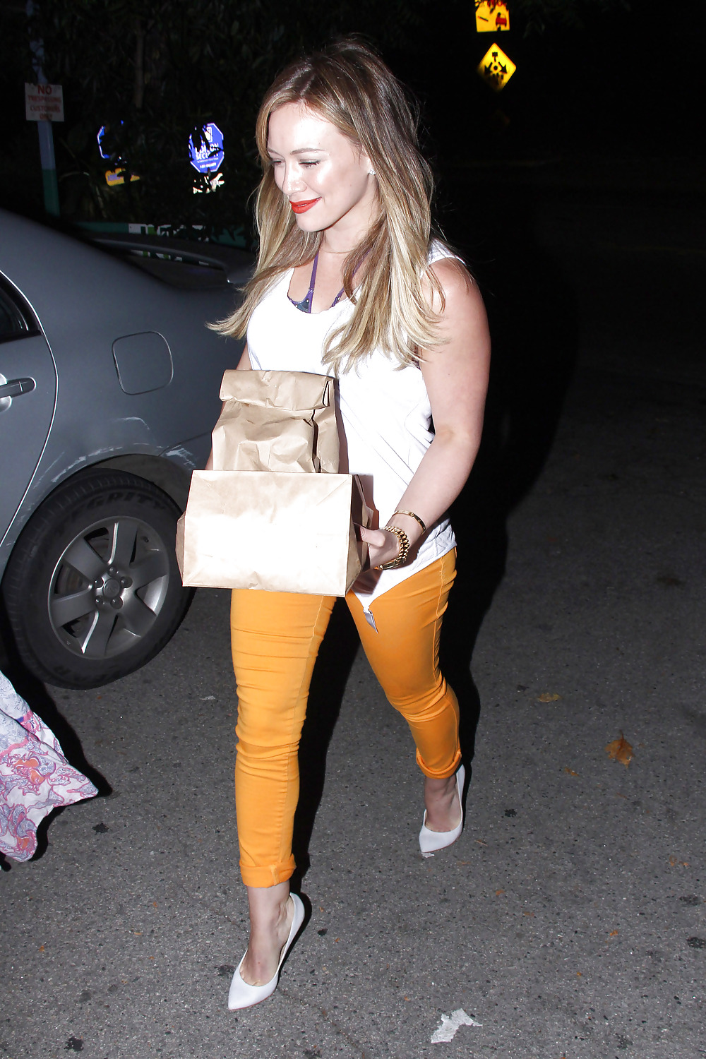 Hilary Duff Verlässt Tempo Restaurant In Los Angeles #4186374