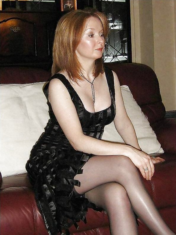 My fav. vpl see through flashing peek stocking tops lingerie #10683711