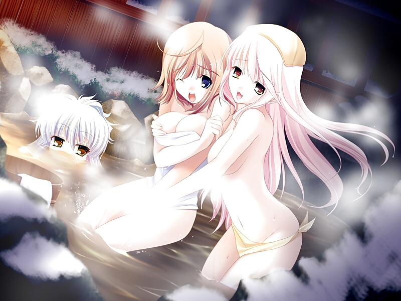 Hentai girls in bethrobe #3606227