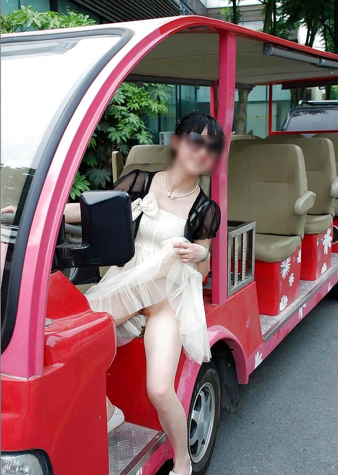 Chinese hot wife outdoor #4100381
