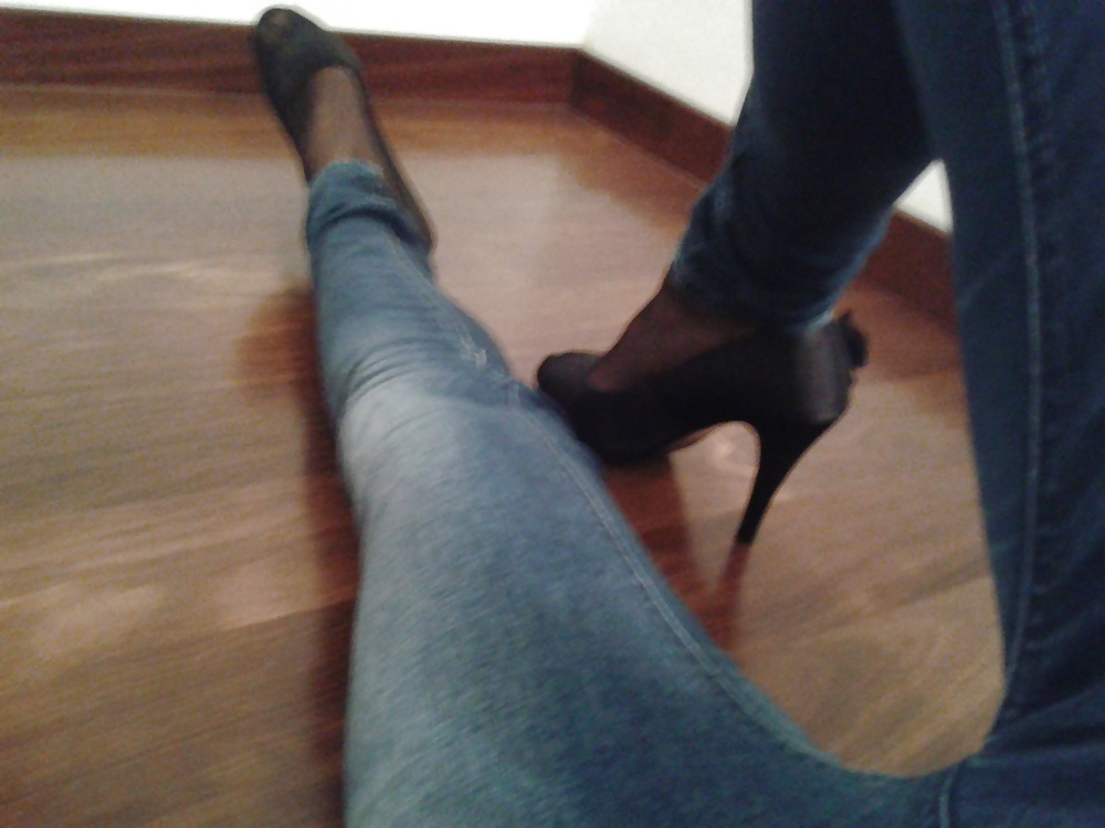 Stocking & heels #8476098
