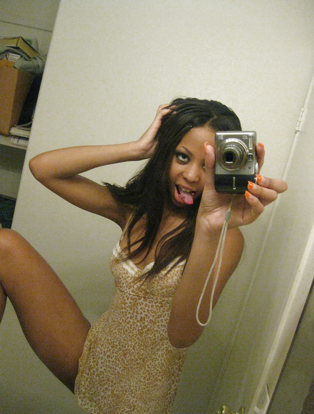 Cute ebony hottie  #15230122