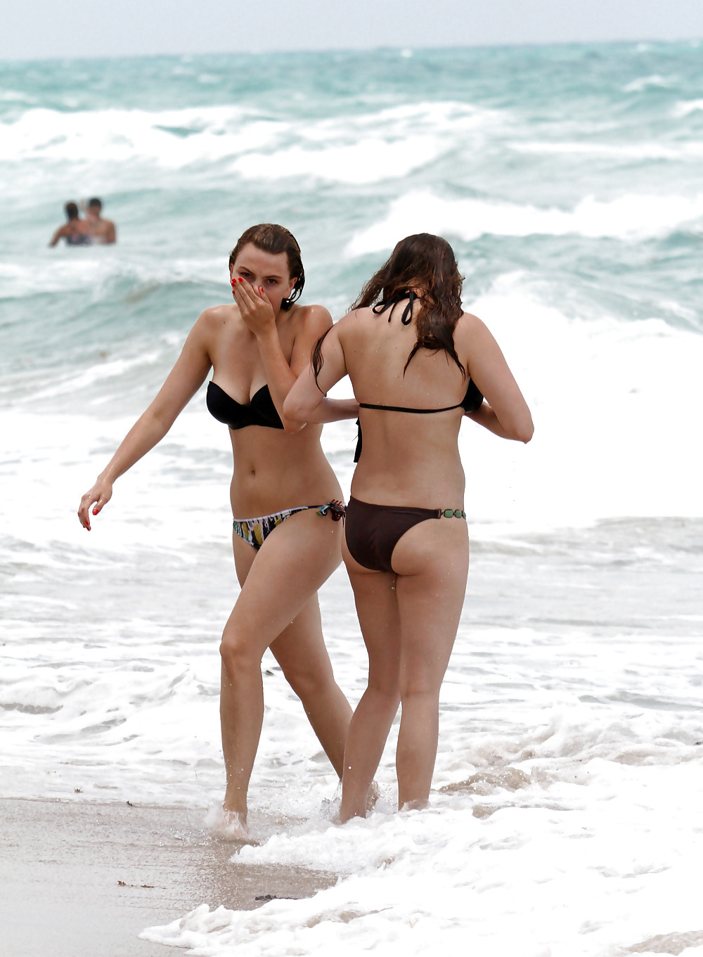 Aimee Teegarden bikini at a Miami beach #4220841