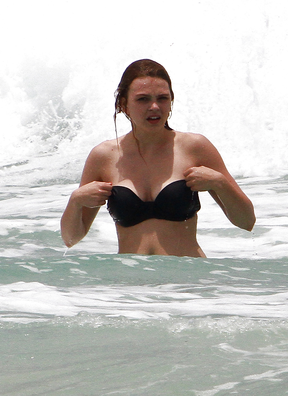 Aimee Teegarden bikini at a Miami beach #4220955