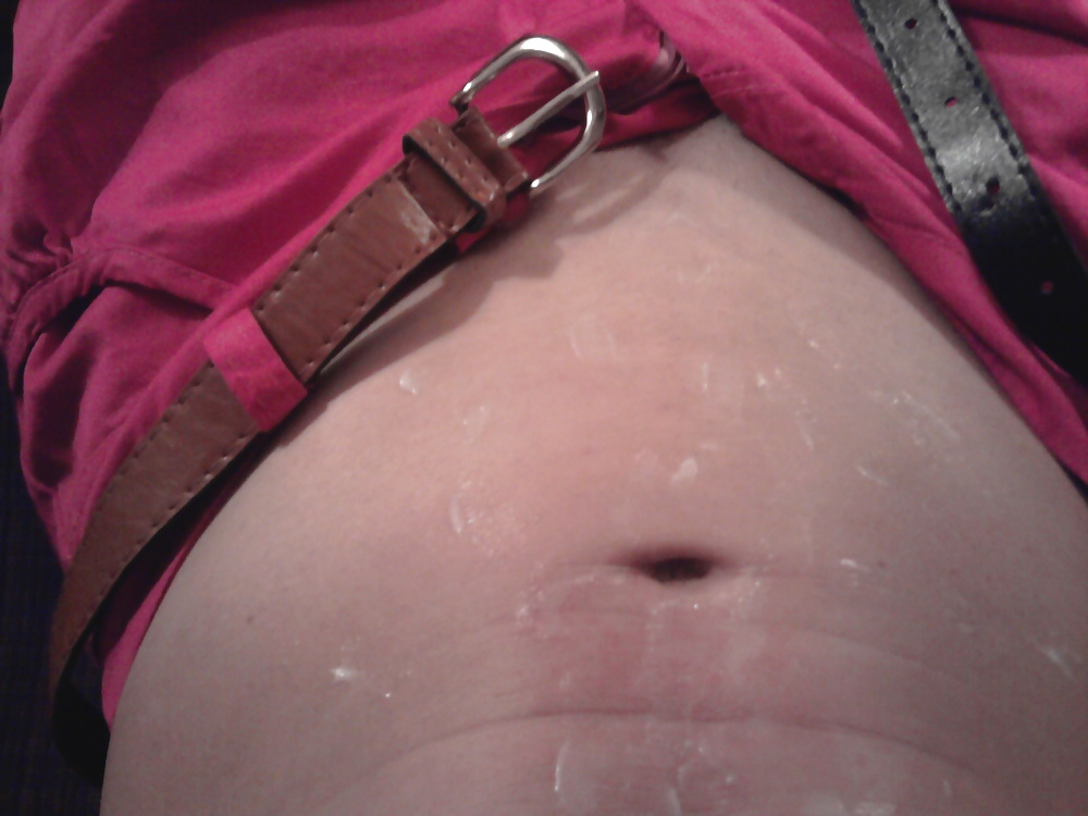 Me, still without tatoo, playing with moisture cream #22542522