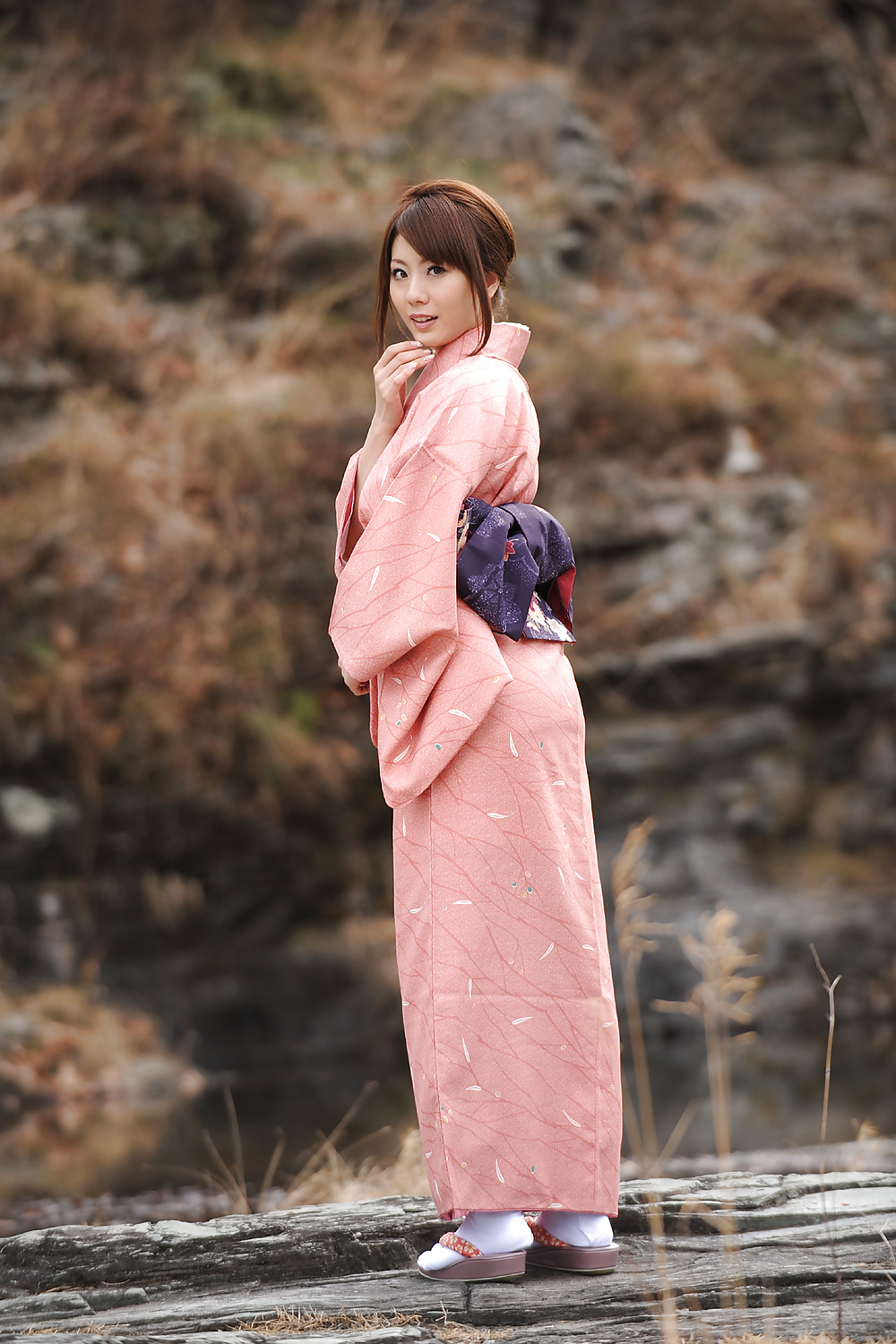 Yuma Asami Sexy Kimono Cosplay #11000877
