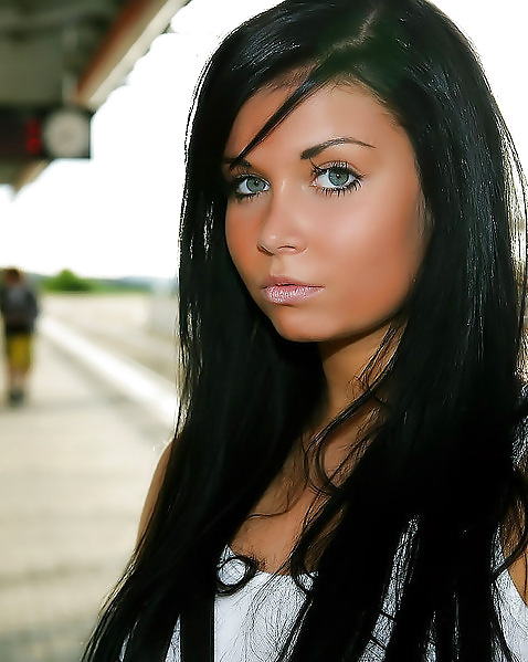 Glowing brunette ladies #9414742