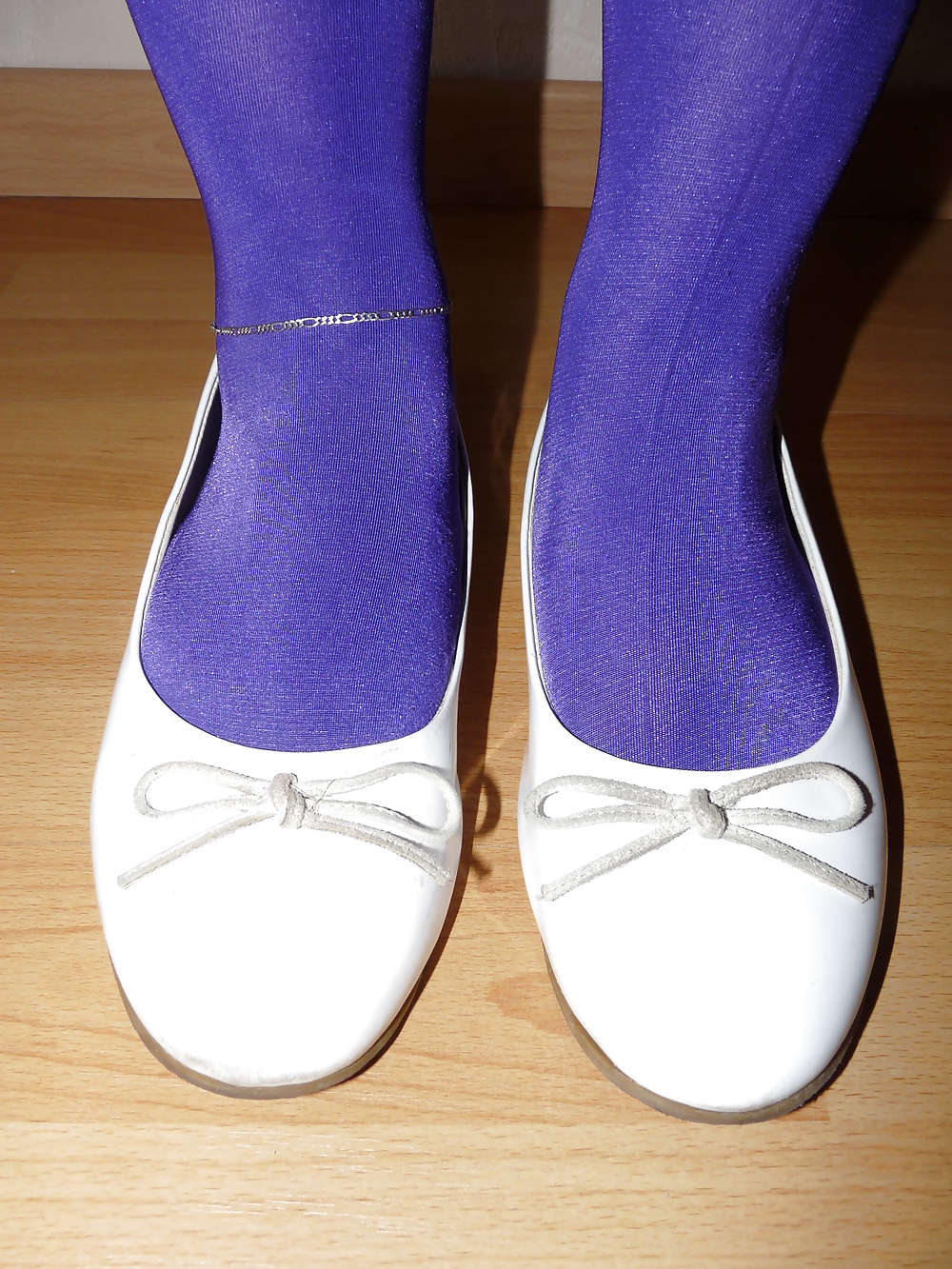 Wifes zapatos de tacón alto pisos bailarinas pies 5
 #17264708
