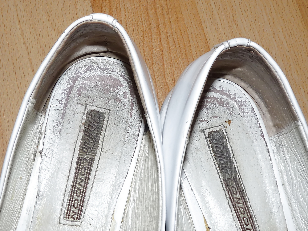 Wifes zapatos de tacón alto pisos bailarinas pies 5
 #17264773