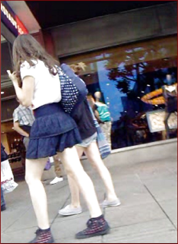 So candy teen with long legs and dusky blue tanga #9773905