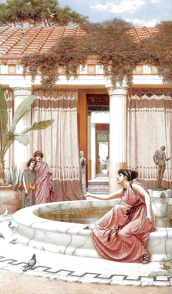 描かれたエロとポルノアート 19 - john-william godward
 #7322570