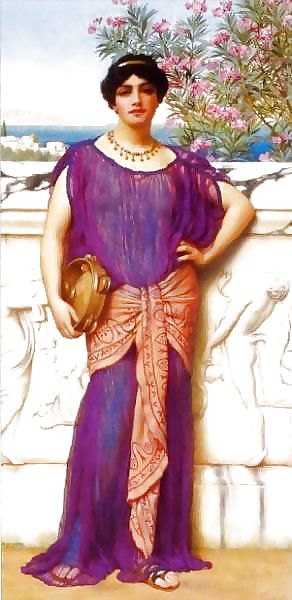 Painted Ero and Porn Art 19 - John-William Godward #7322620