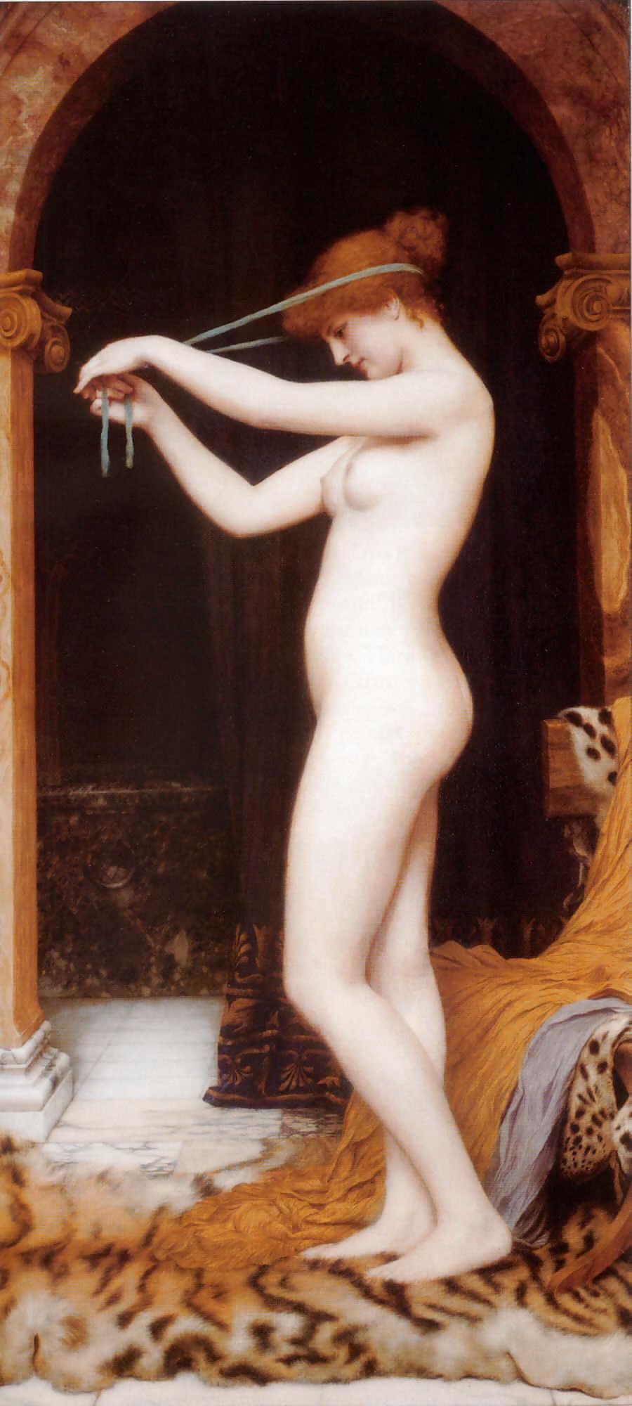 Painted Ero and Porn Art 19 - John-William Godward #7322684