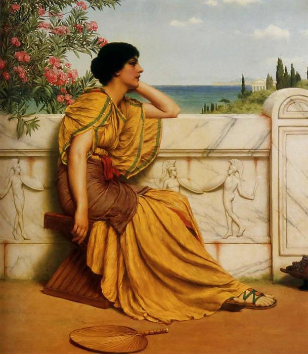 描かれたエロとポルノアート 19 - john-william godward
 #7322756