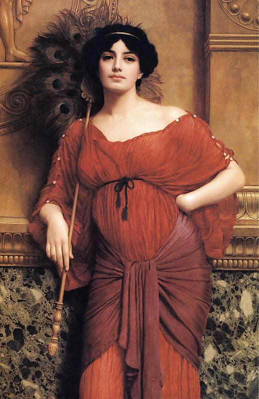 Painted Ero and Porn Art 19 - John-William Godward #7322874