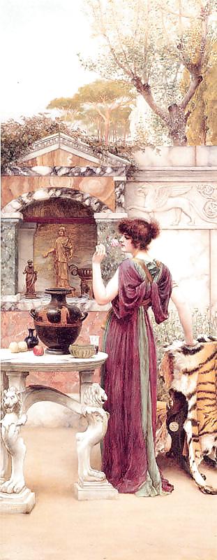 Peint Ero Et Porno Art 19 - John-William Godward #7322928