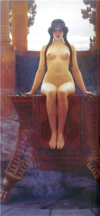 描かれたエロとポルノアート 19 - john-william godward
 #7322981