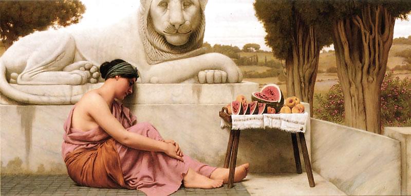 Dipinto ero e porno arte 19 - john-william godward
 #7323004