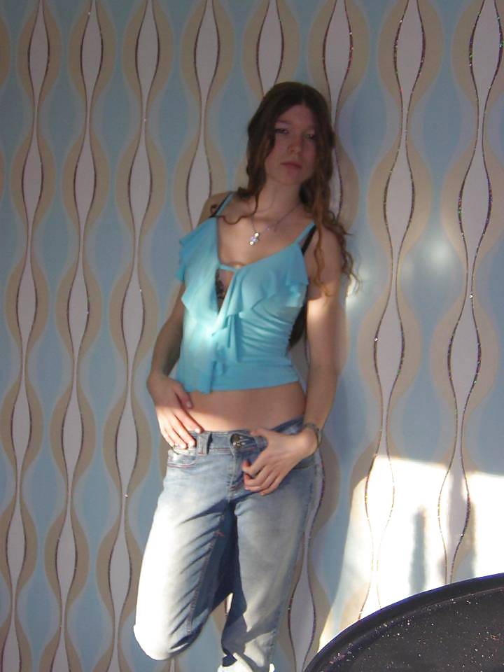 Brunette with unfold pussy  #9425978
