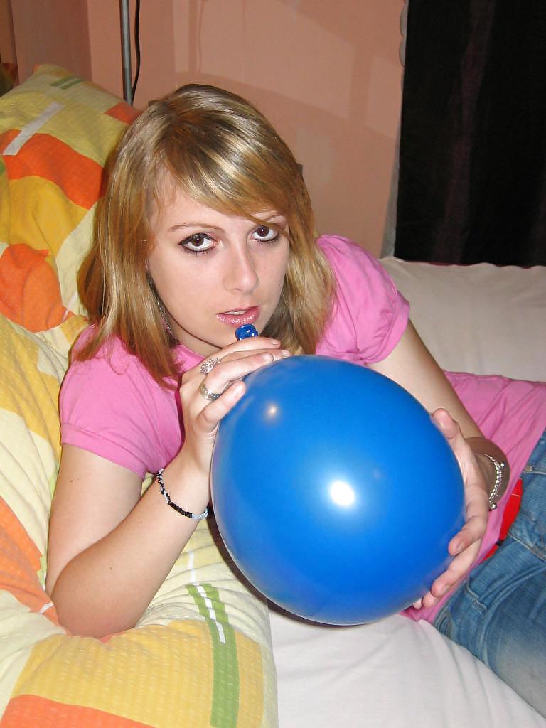 Ballon Mädchen #19355011