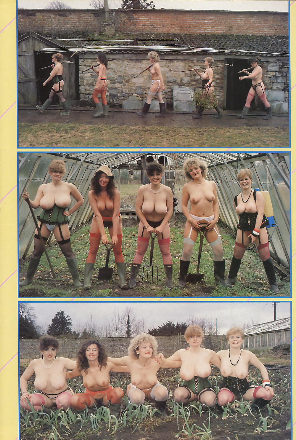 Ragazze insieme: 1980s brit tits, pussy & ass
 #11045075