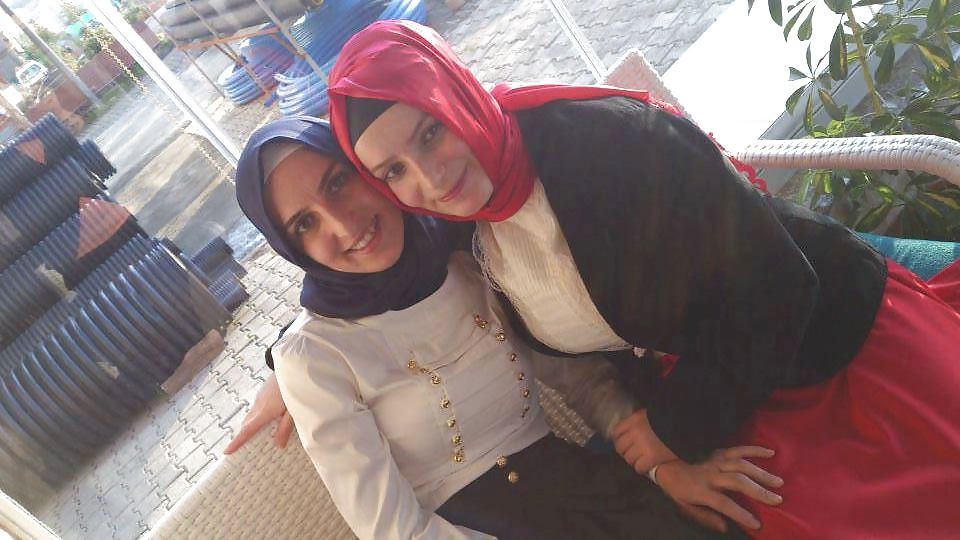 Turkish arab hijab turbanli asian kapali #18507201