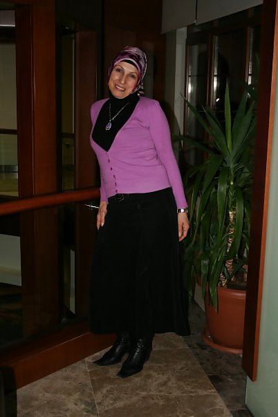Turkish arab hijab turbanli asian kapali #18507206