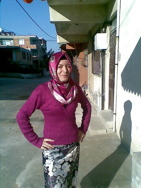 Turkish arab hijab turbanli asian kapali #18507211