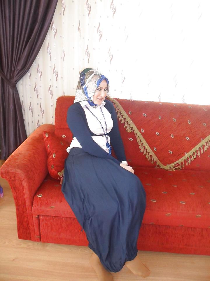 Turkish arab hijab turbanli asian kapali #18507244
