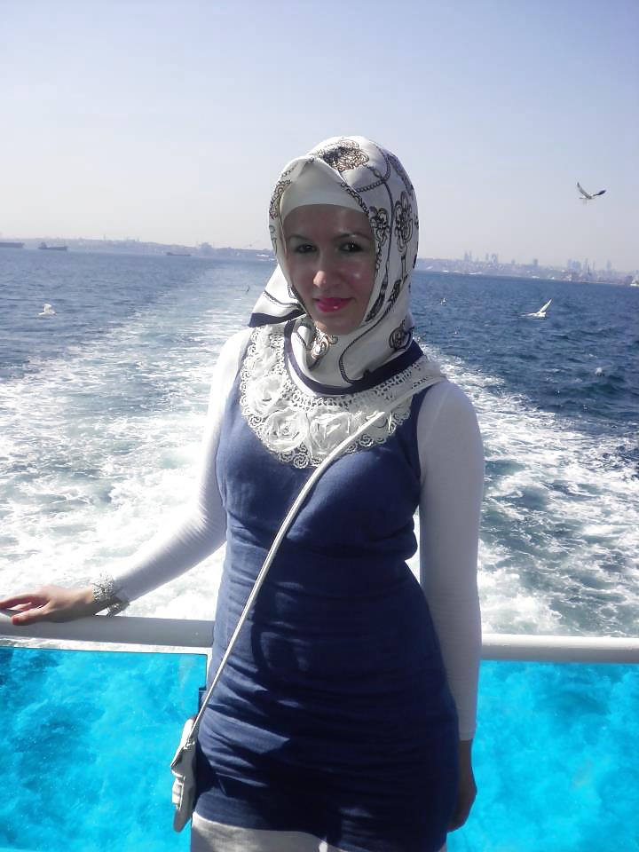 Turkish arab hijab turbanli asian kapali #18507249