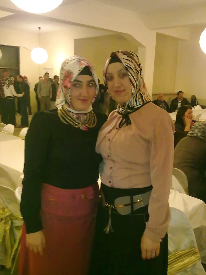 Turkish arab hijab turbanli asian kapali #18507258