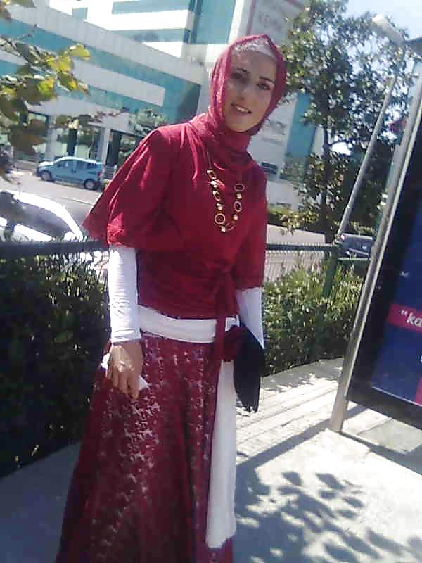 Turkish arab hijab turbanli asian kapali #18507269