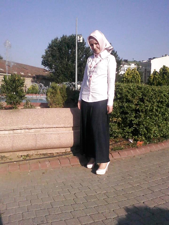 Turkish arab hijab turbanli asian kapali #18507288