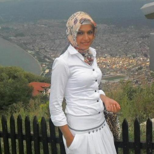 Turkish arab hijab turbanli asian kapali #18507304