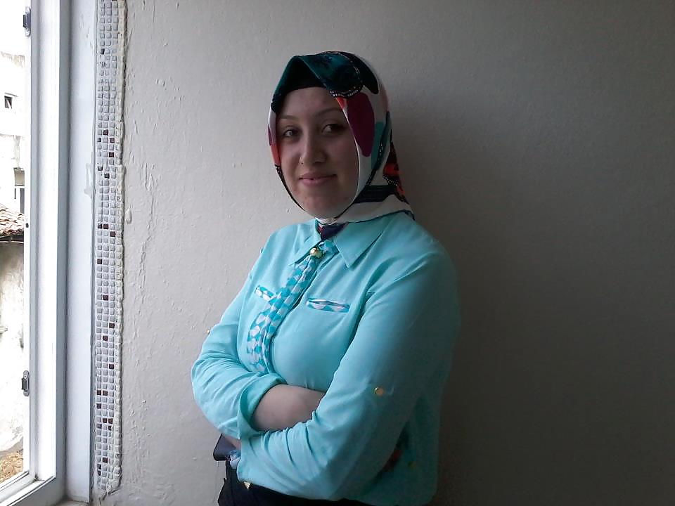 Turkish arab hijab turbanli asian kapali #18507308