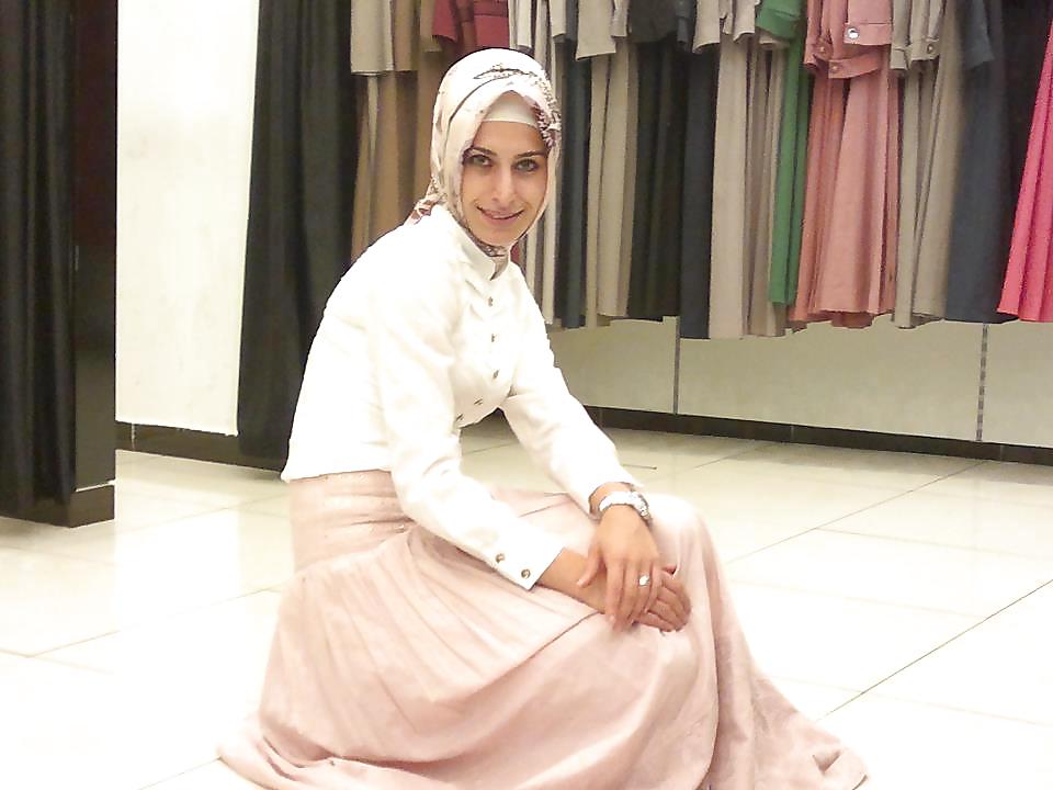 Türkisches Arabisches Hijab, Turban Tragenden Asiatisch Aus #18507337