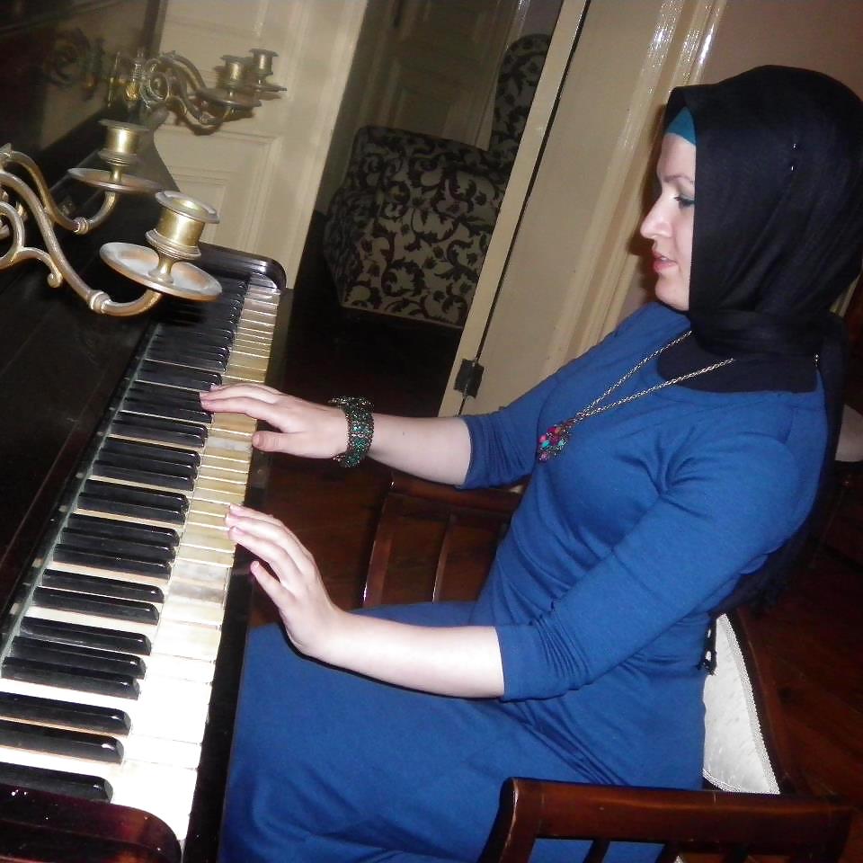 Türkisches Arabisches Hijab, Turban Tragenden Asiatisch Aus #18507498