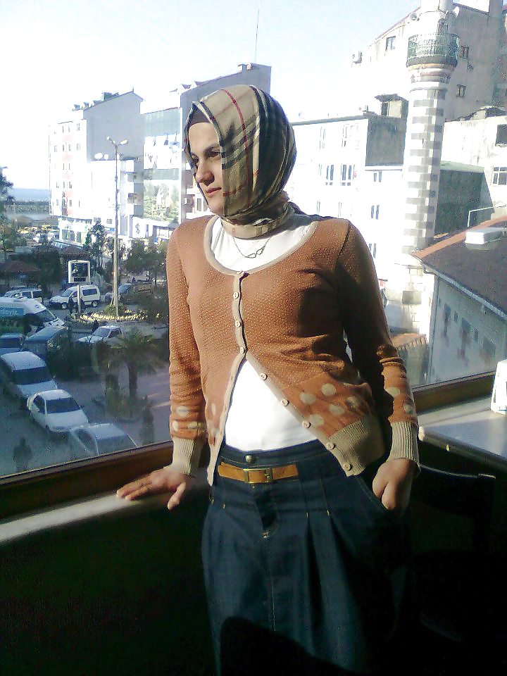 Turkish arab hijab turbanli asian kapali #18507509