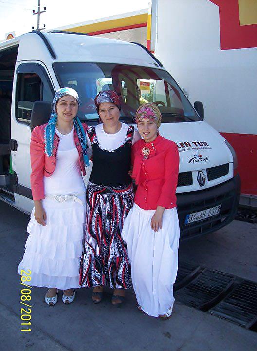 Turkish arab hijab turbanli asian kapali #18507528