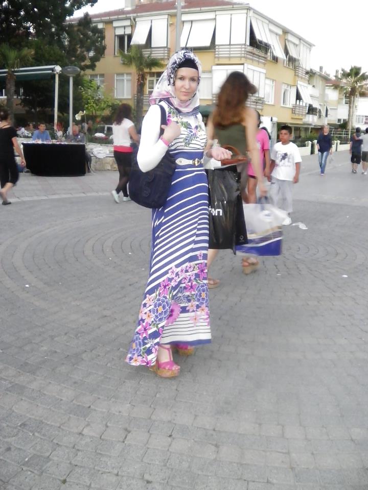 Turkish arab hijab turbanli asian kapali #18507552