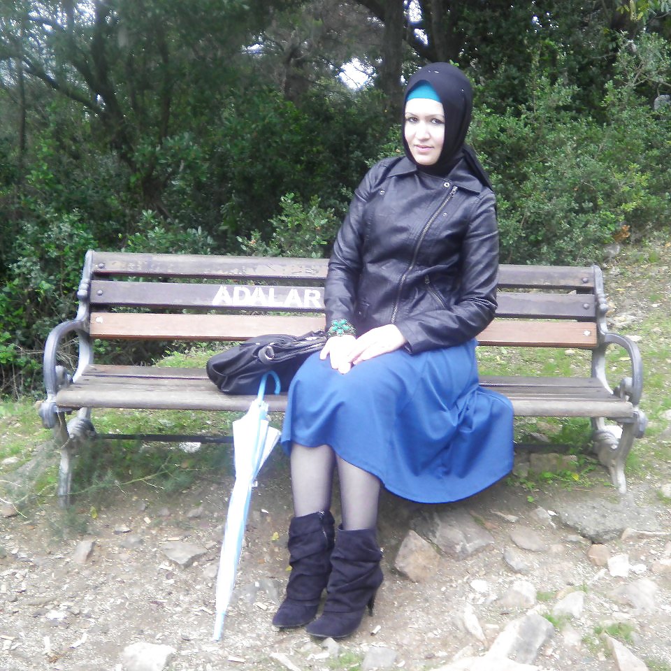 Turkish arab hijab turbanli asian kapali #18507624