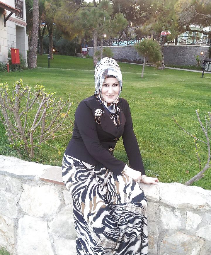 Turkish arab hijab turbanli asian kapali #18507686