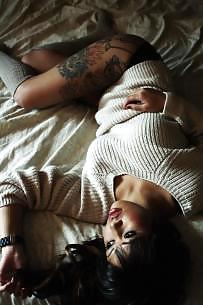 Hiding tiring her tattoos #9413935